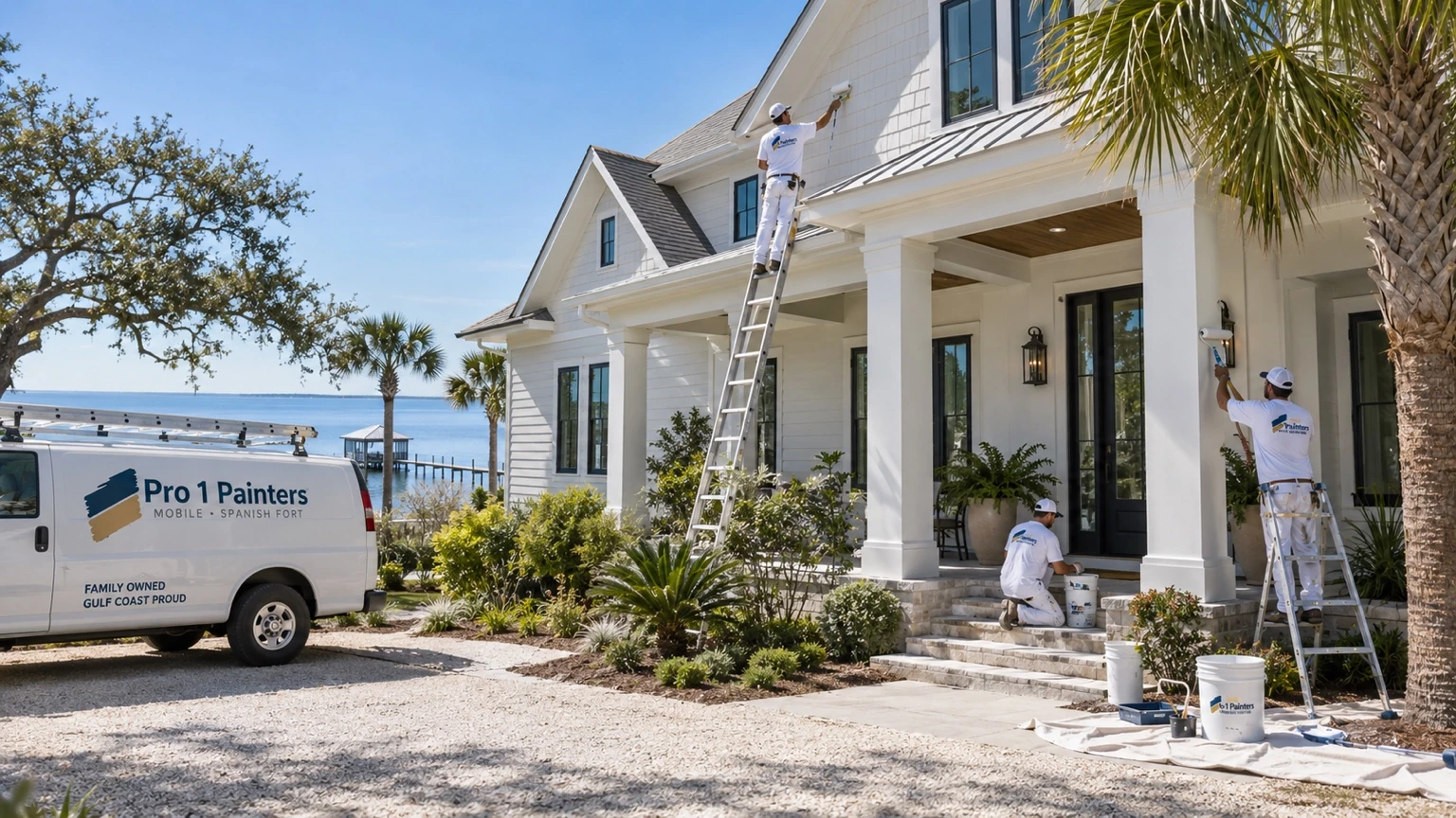 Pro 1 Painters exterior painting project