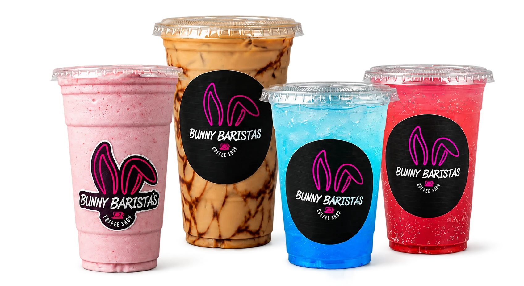 Bunny Barista's visual branding and photography